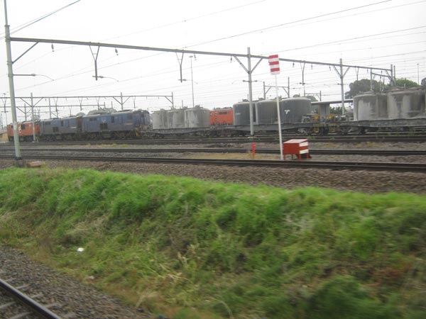 Coming into Germiston