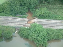 Flooding in the Moreton in Marsh area, July 2007