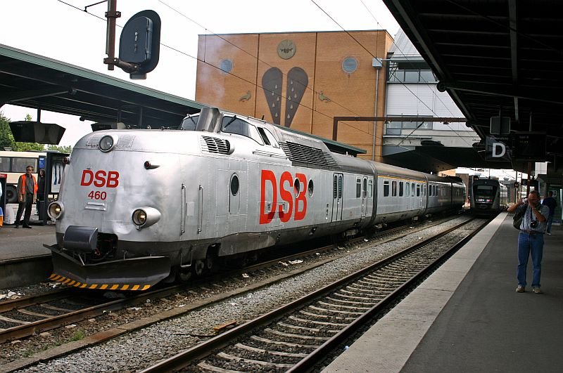 For the next tour the train has changed the track.