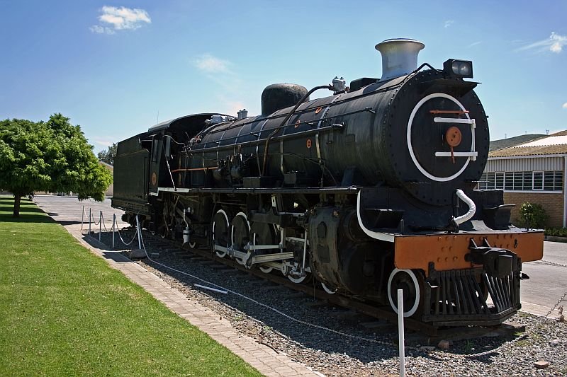 The last picture of the loco. I hope that the loco has still a long life and that someone has an eye of the loco.