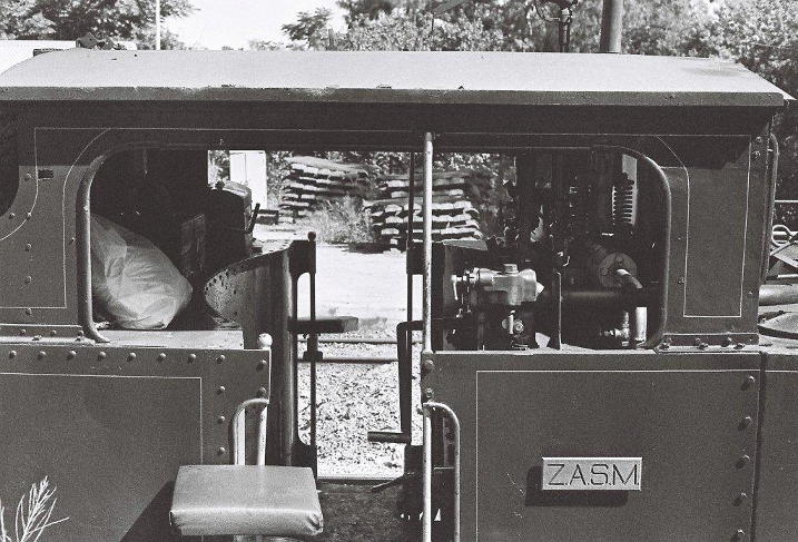 The small cab is loaded with kit and fuels. There was a dz full of coal for the loco.