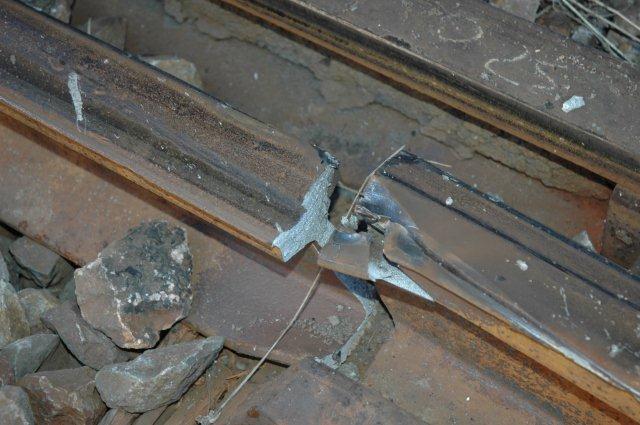 More broken rails.