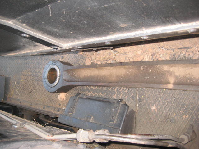 A closer view of the rod