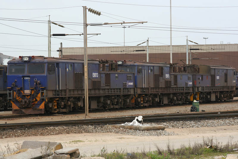 These three 9E's waiting for their next mission.