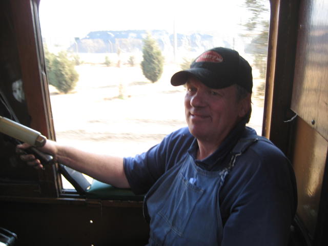 Shedman Tony at the regulator