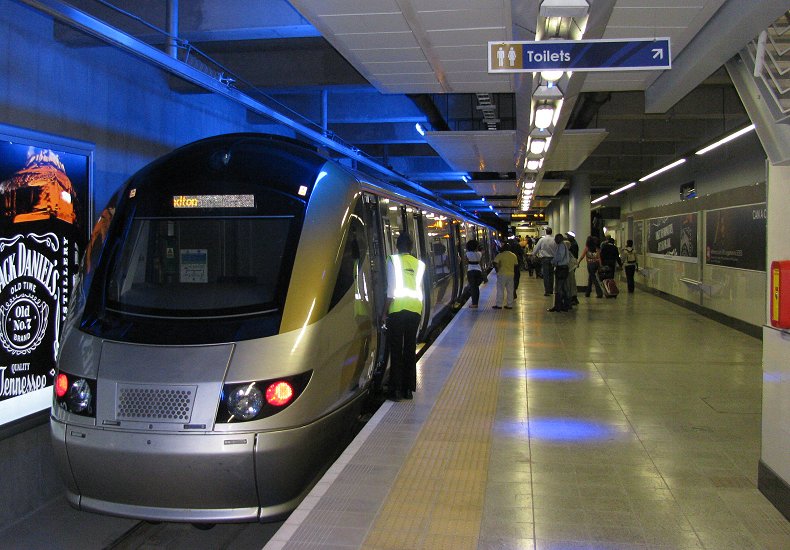 In Sandton Station