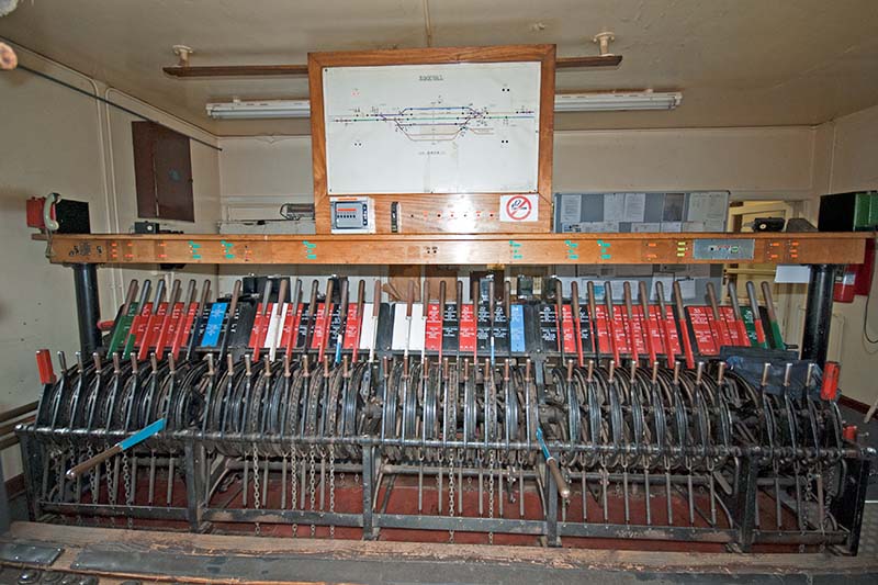 Lever frame