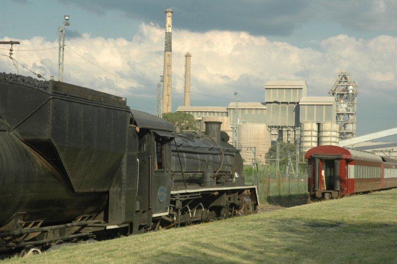 Our 19D at rest at Hermanstad prior to heading to Germiston to collect the GMAM garratt for storage