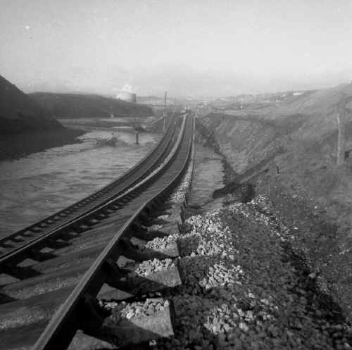 The main line to Cardiff in the winter of 1965<br /><br />Anthony Phillips
