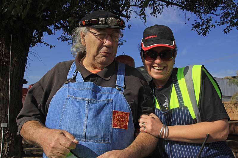 Anneliese van Aard and Jimmy Ross