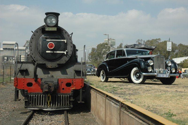 Beautiful transport modes. A Rolls Royce of road and one of rail.