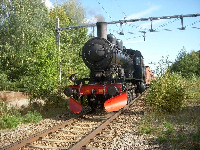 This is the locomotive Goran drove in Sweden this past week
