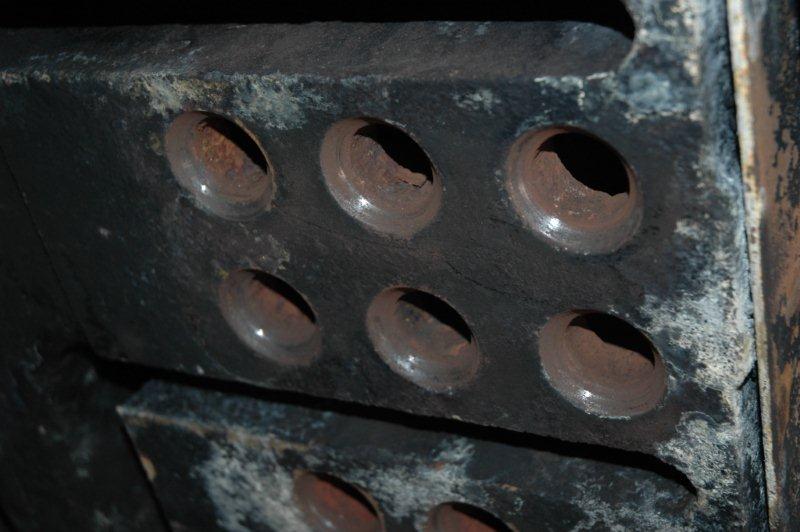 The big difference in before and after. Nicely polished up. Now to replace the elements.