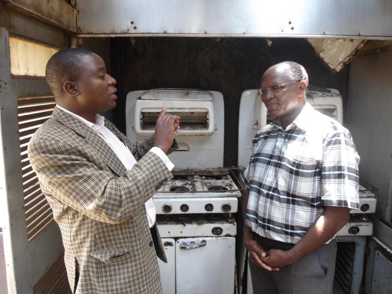 The plan is to strip the kitchen and replace it with modern kit