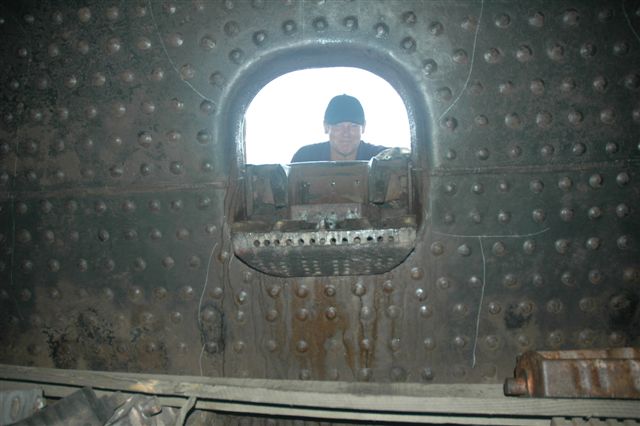 "I CANT BELIEVE IT" says Les, as he witnesses the first grate shake on 3117.