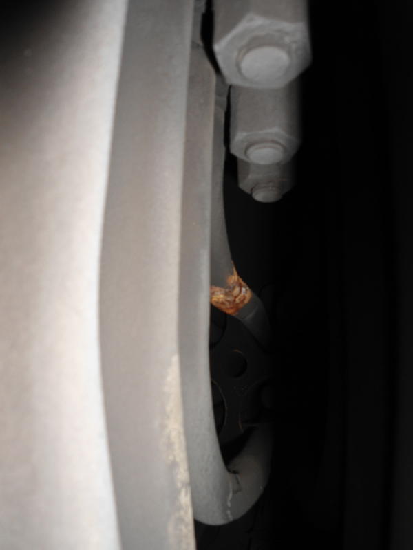 Discolouration and distortion on superheater element #1