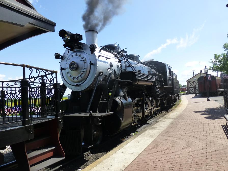 Ready to depart, tender first.