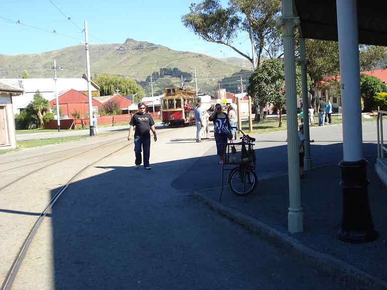 The main street