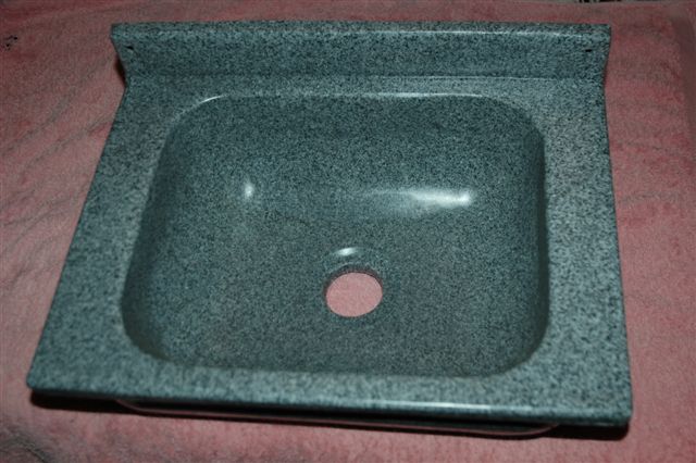 New washbasin<br /><br />Photo by Nathan Berelowitz