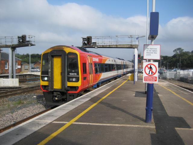 South West Trains in Exeter St David's